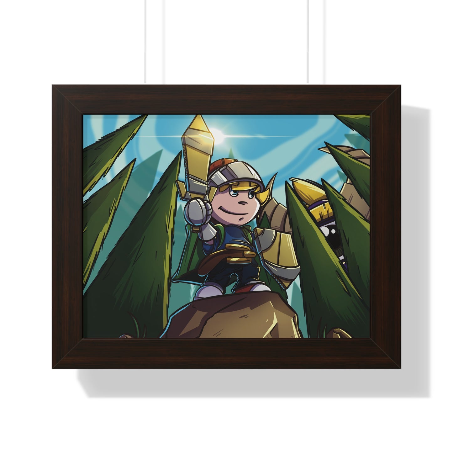 Framed Horizontal Poster