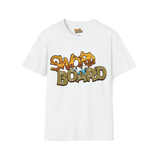 Sword 'N' Board Logo - Unisex Softstyle T-Shirt