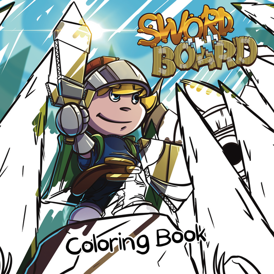 Sword 'N' Board - Coloring Book